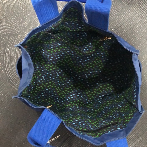 Tory Burch Nylon/Patent Leather Tote - Picture 5 of 11